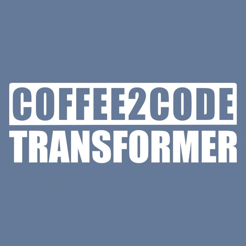 Coffee 2 Code Transformer Programmeur IT Chemise