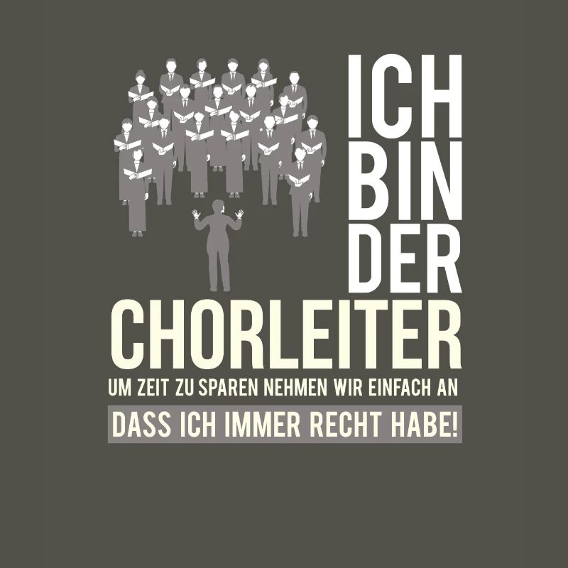 Chorleiter Dirigent Chorleitung Chor Orchester