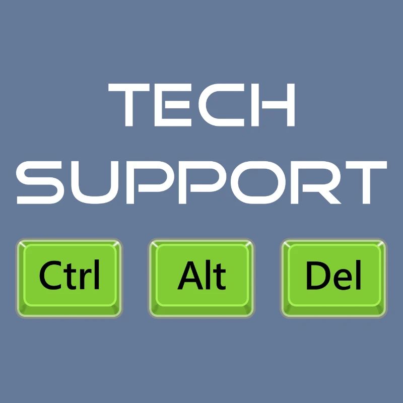 Tech Support technique | Ctrl Alt Del Strg Ent