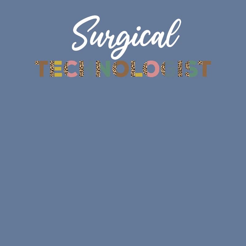 Surgical Technical Assistant Leopard Design