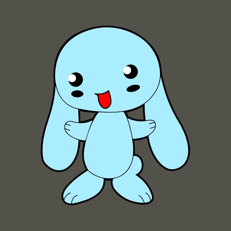 Light blue floppy eared rabbit