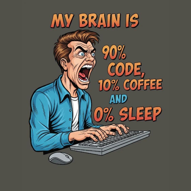 0 % de sommeil : code et puissance du café !