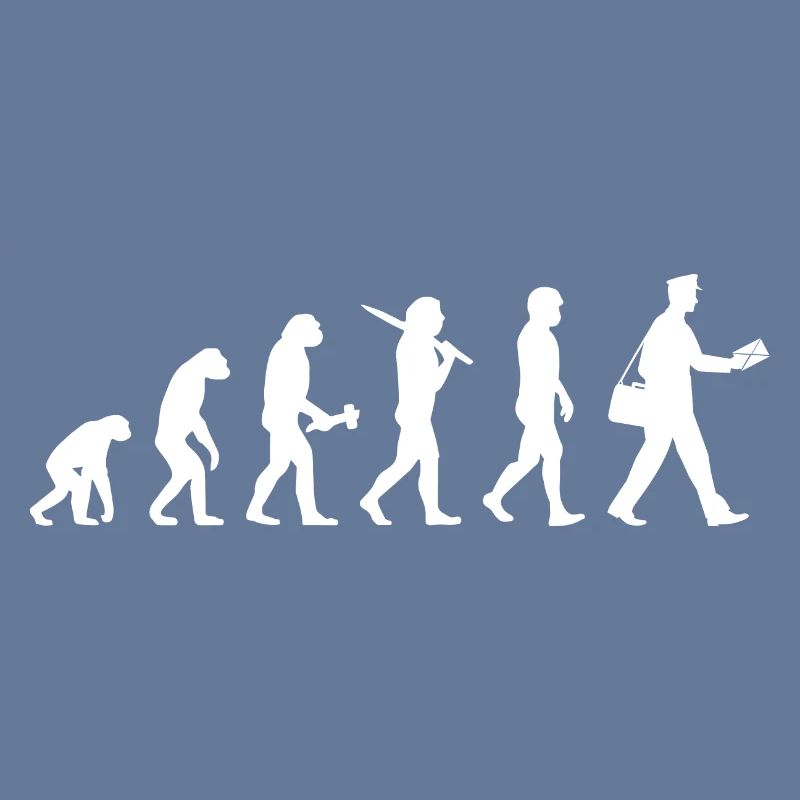 Postman Postman Evolution Gift Delivery Man