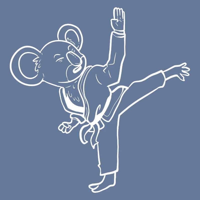 Koala Bear Karate Karate Instructor Gift