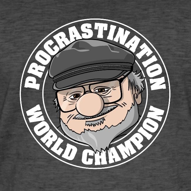 Procrastination champion