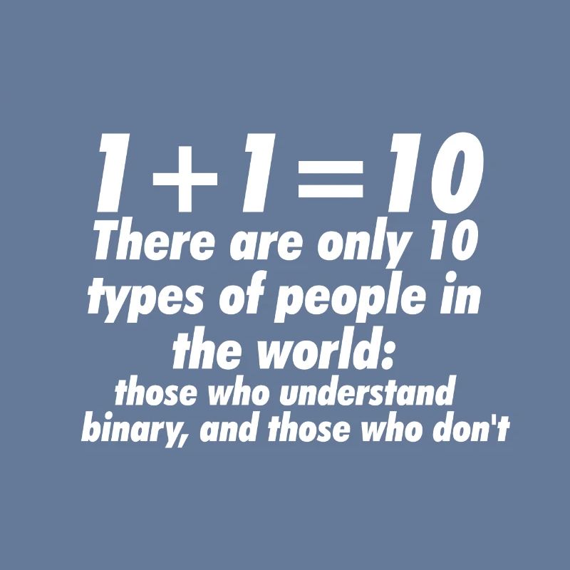 Binary code for computer scientists, geeks, nerds and gamers