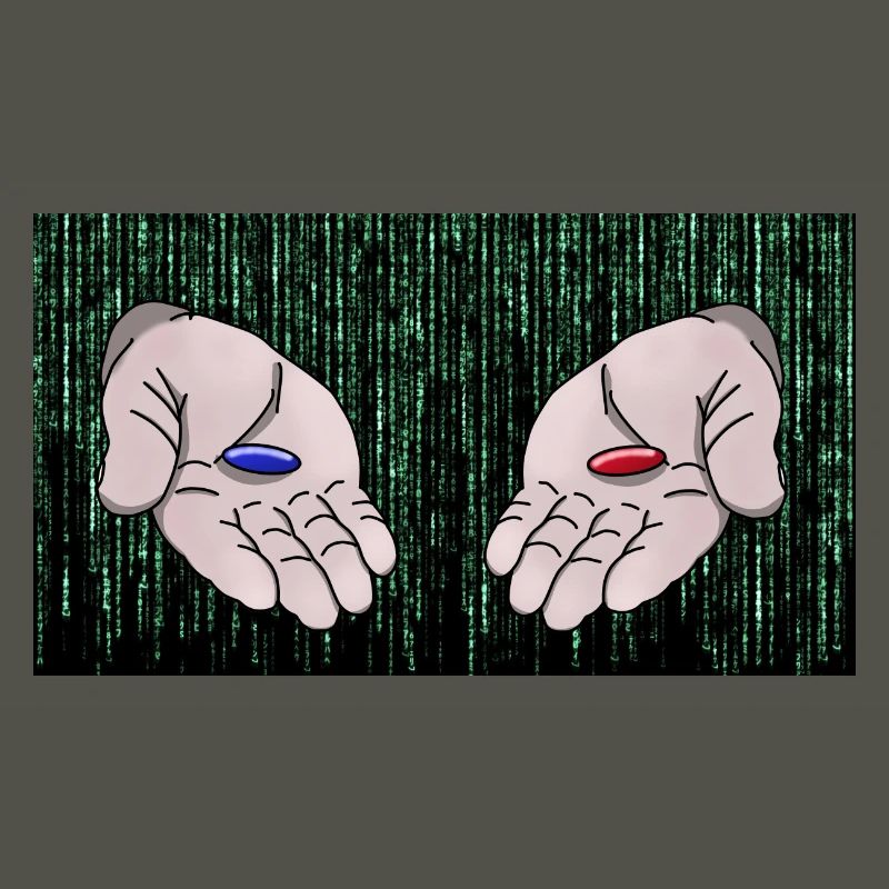 Wollen Sie die rote Pille oder die blaue?