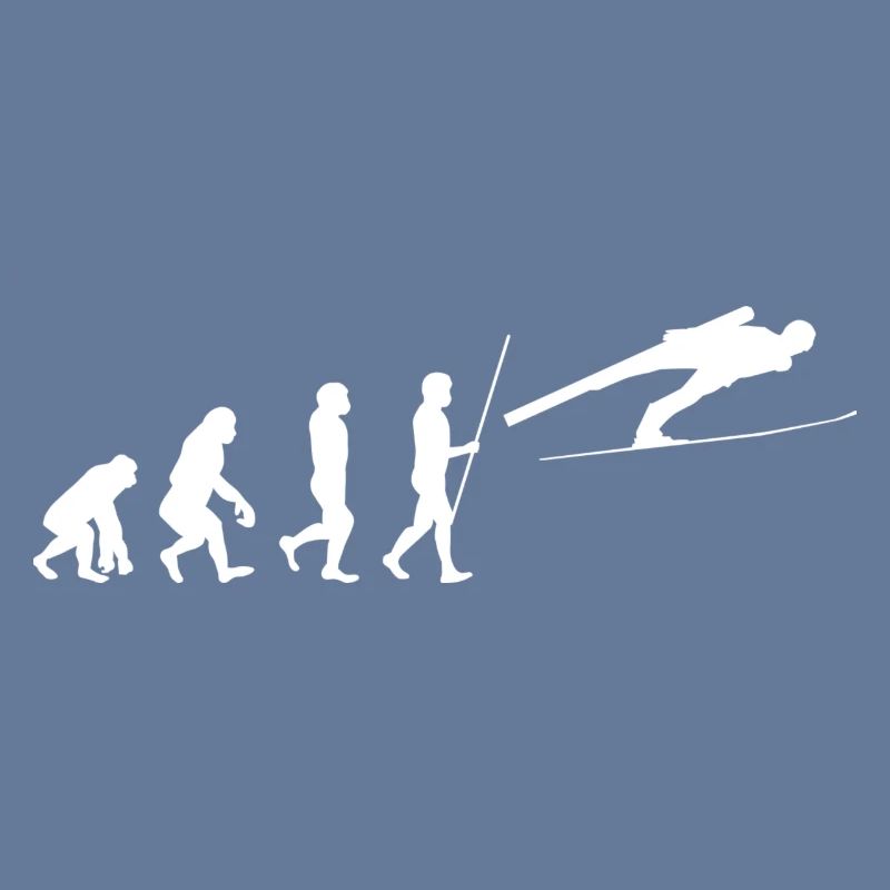Skispringer Evolution