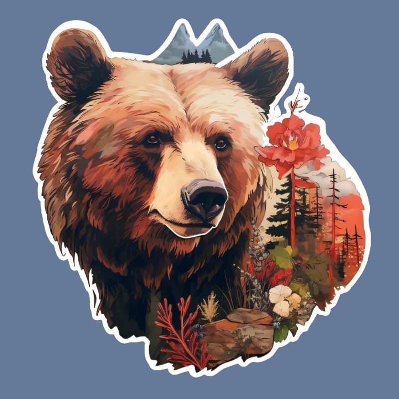 Bär in der Wildnis