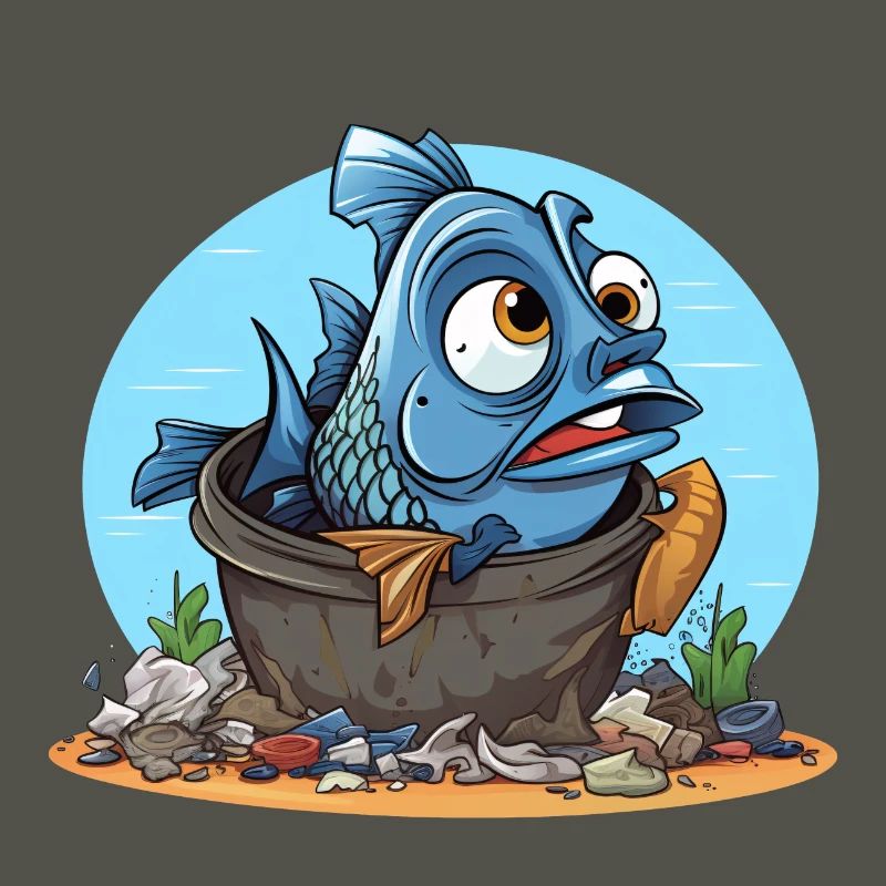 Desperate Fish Pollution Shirt