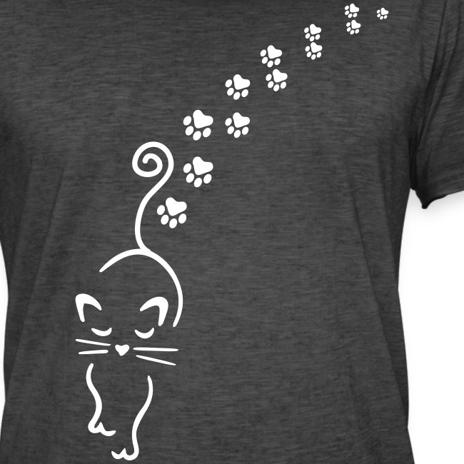 Vorschau: catwalk cat - Männer Vintage T-Shirt