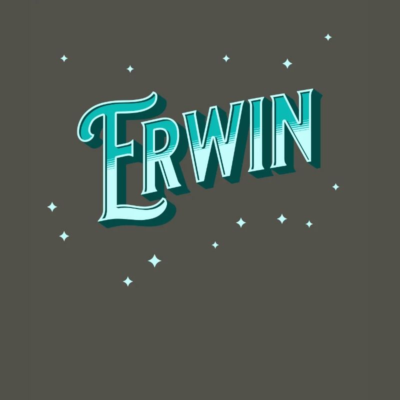 Erwin name personalized