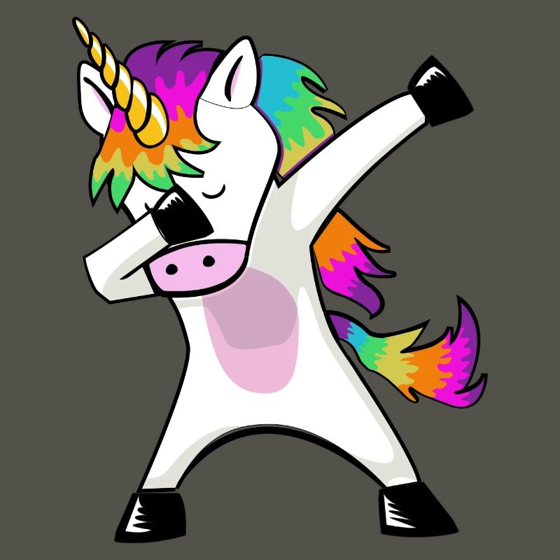 Dabbing Unicorn dabbendes Einhorn Dab Geschenkidee