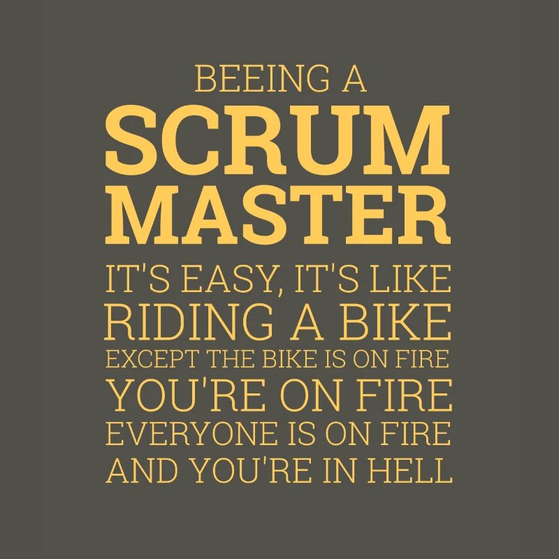 « Scrum Master - Riding a Bike » | Programmeurs