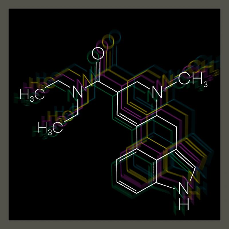 Molécule de LSD
