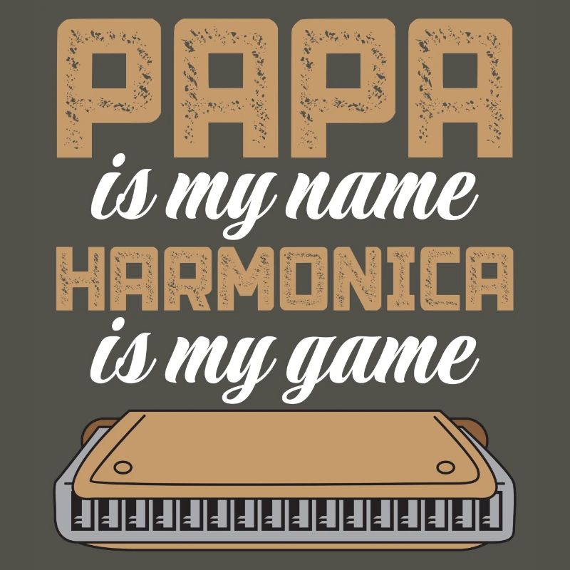 Papa est mon nom Harmonica est mon jeu
