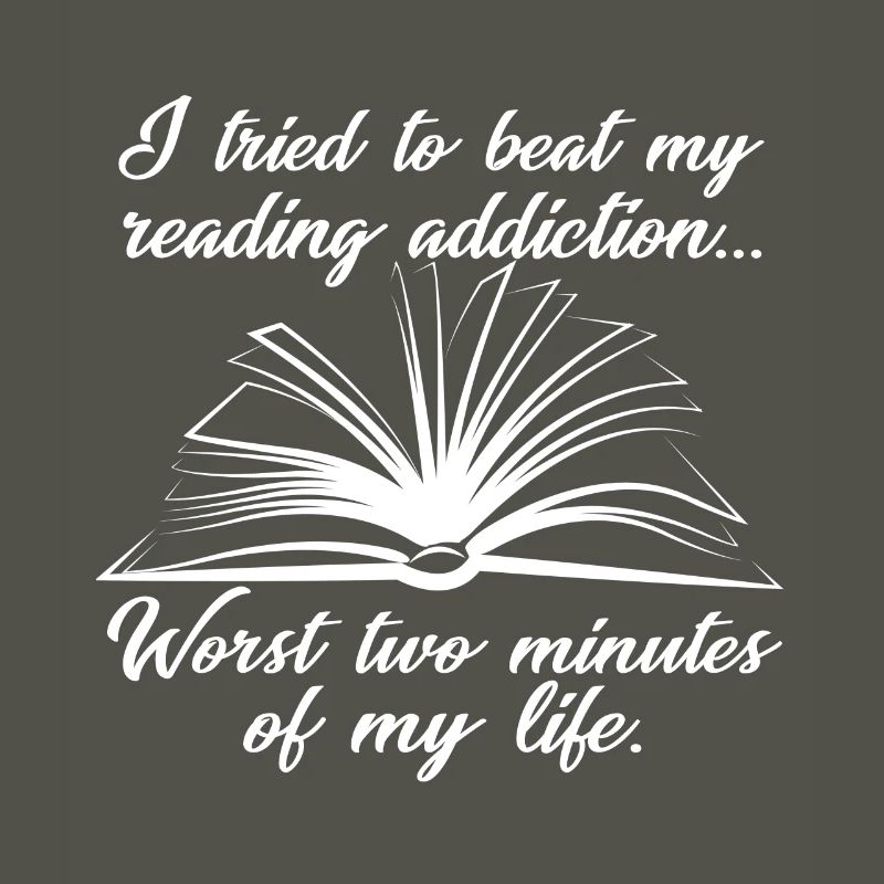 Reader reading book to book librarian bookworm