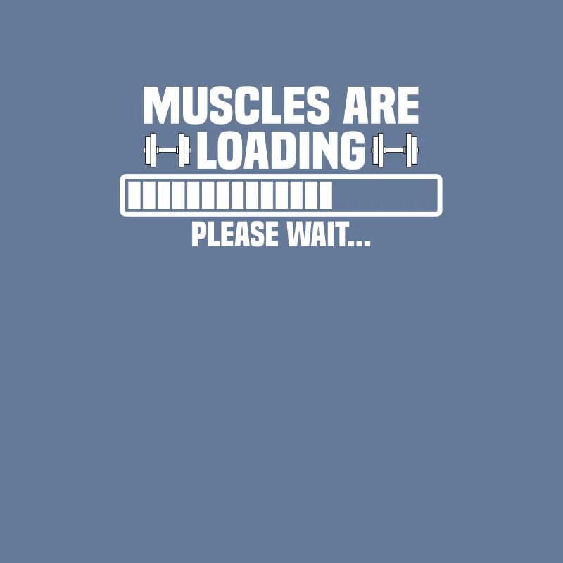 Muscles are loading – please wait – bitte warten