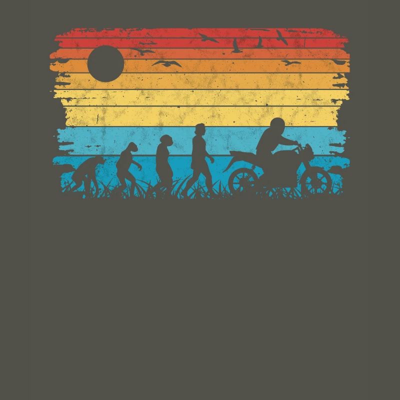 Motorcyclist Evolution Motorcycle Biker