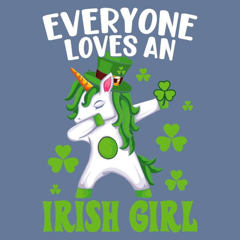 Jeder liebt ein irisches Mädchen St. Patricks Day