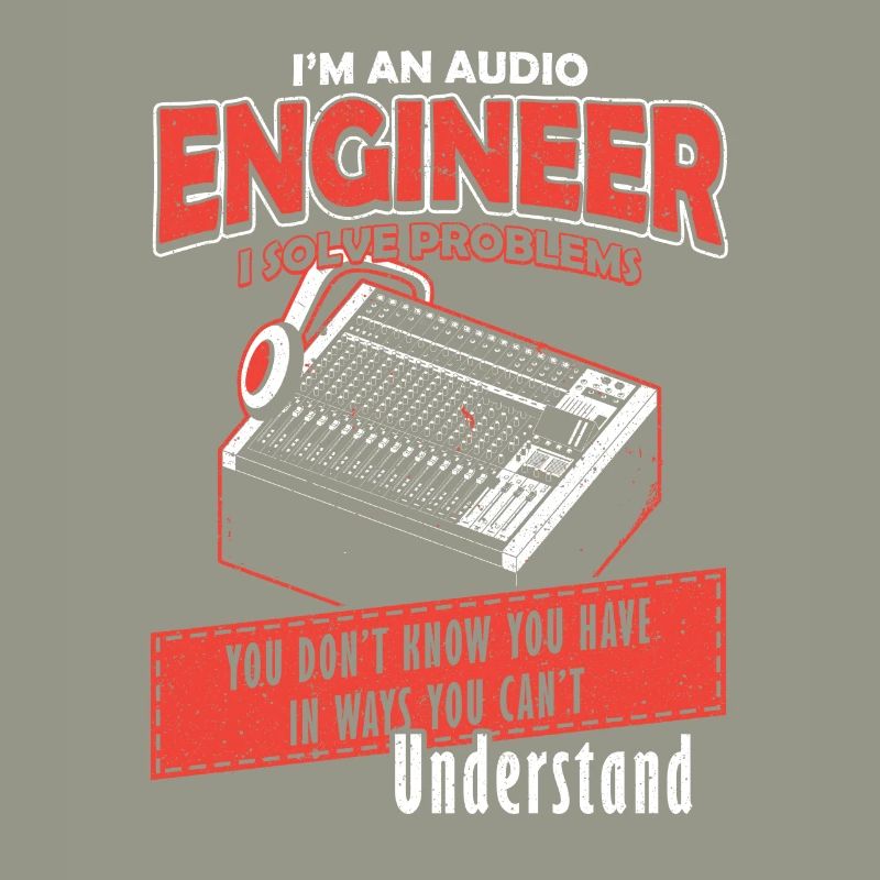 Audio Engineer Solve Problem Tontechniker