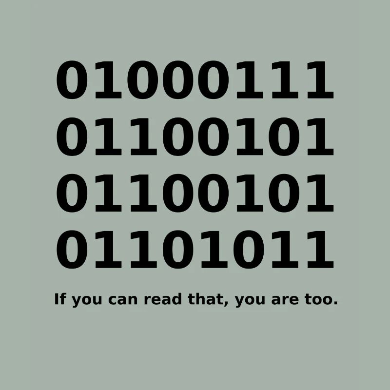 Binary / Binär Code Binärcode Funny T-Shirt