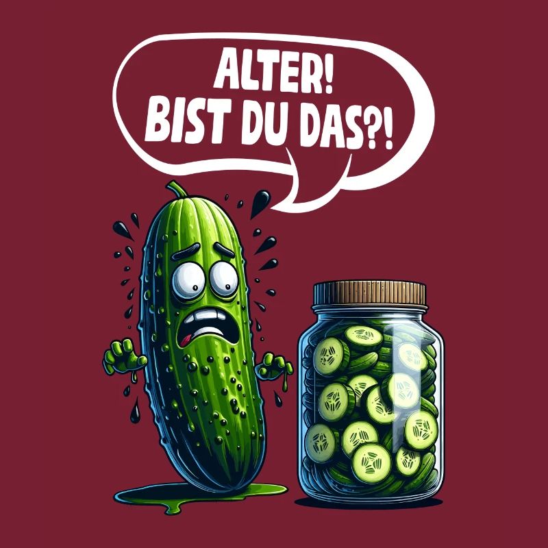 Âge! C’est toi?! Cornichon de concombre Amateurs de concombre
