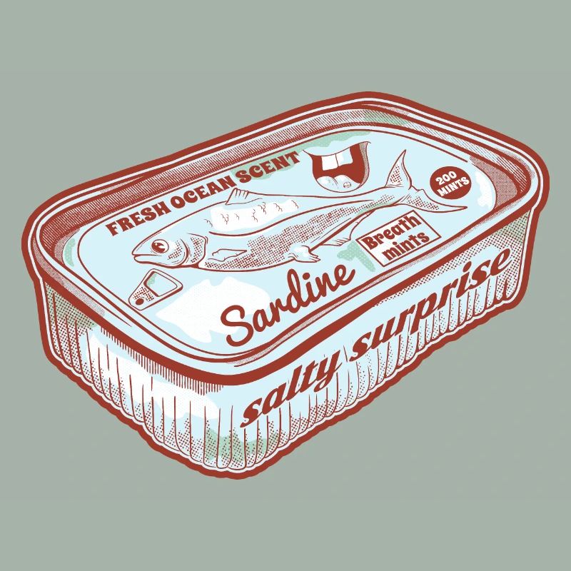 Funny Fish scented breath mints