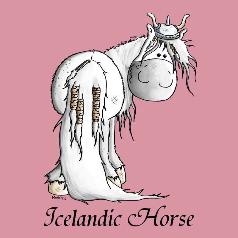 Wilder Wikinger Isländer - Pferd