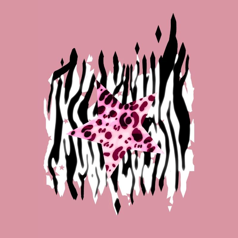 Y2k aesthic zebra and pink leopard patterns