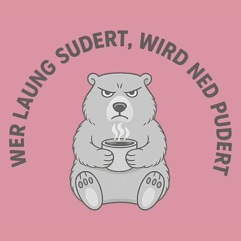 Wer laung sudert, wird ned pudert – Grumpy Coffee