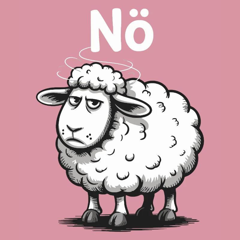 Basse-Autriche – Grumpy Sheep Humour Design