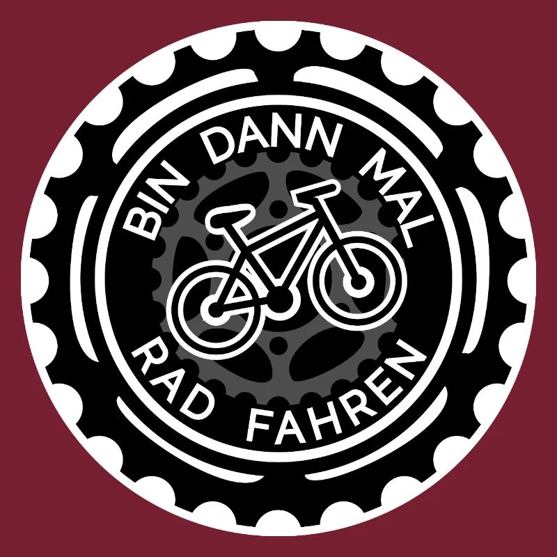 Bin dann mal Radfahren - Conception de logo de VTT