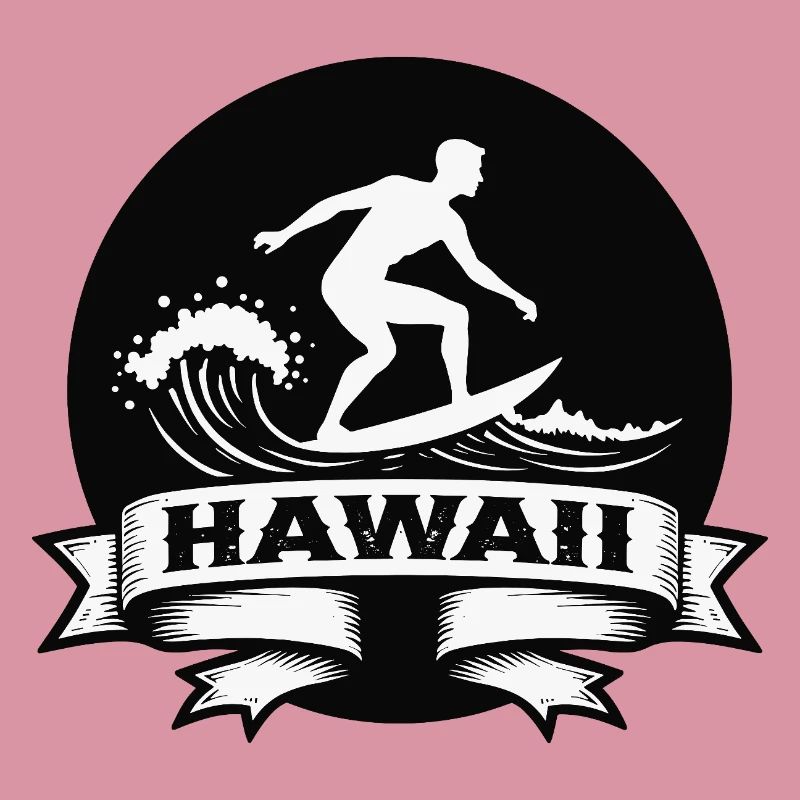 Surfer Hawaii Wave Banner