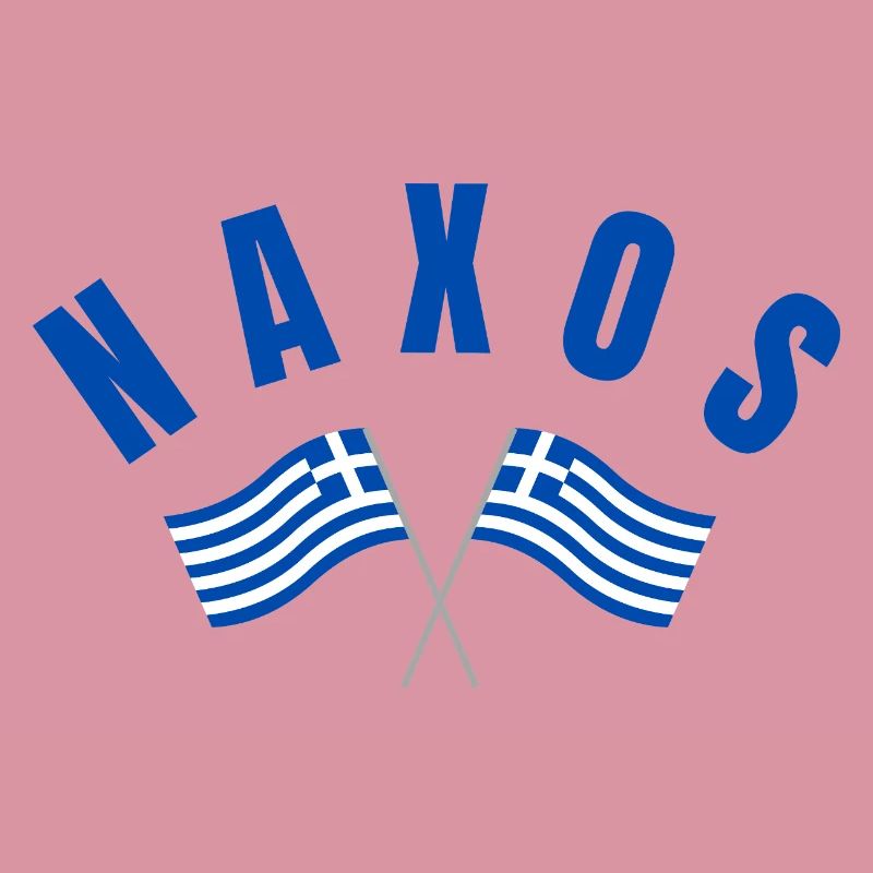 Drapeaux grecs de Naxos