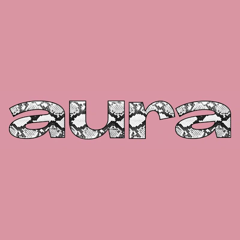 aura – Schlangenprint Statement