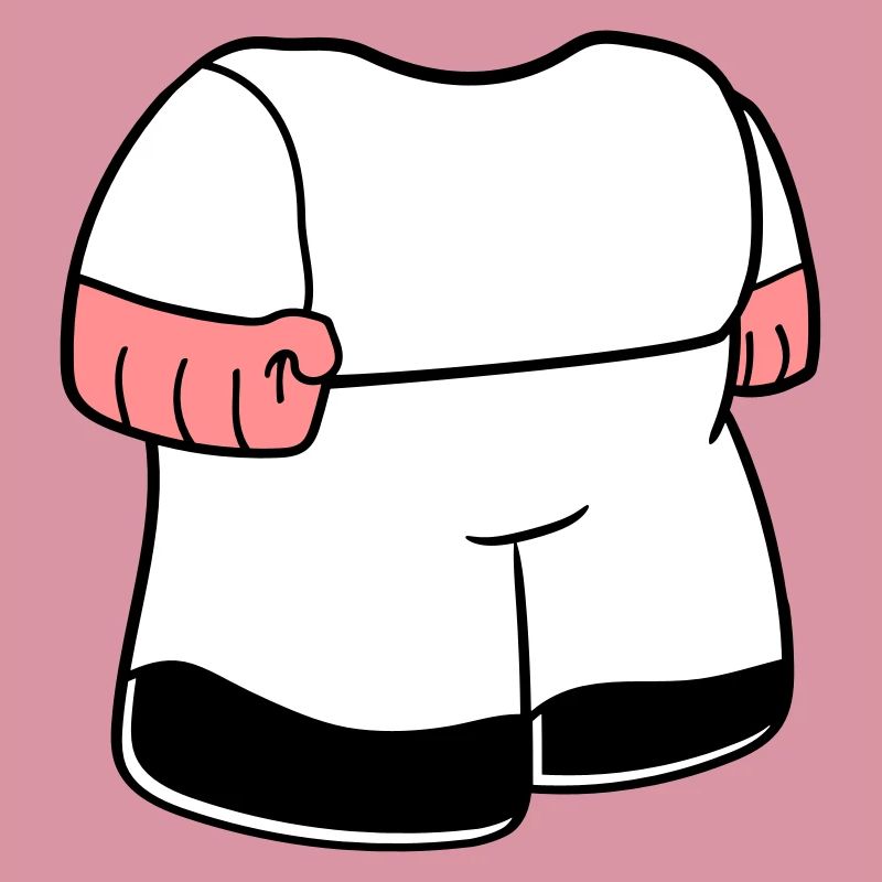 Body dwarf small face head funny comic