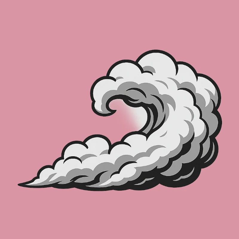 Tourbillon Nuage Cyclone Graphique