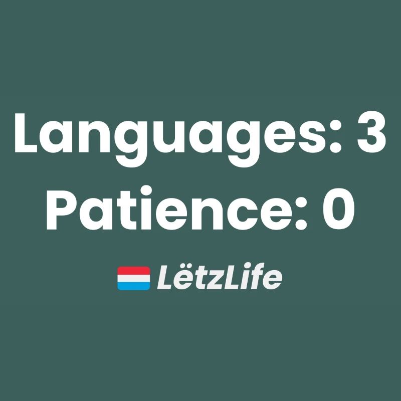 Langues : 3, Patience : 0 – Humour multilingue