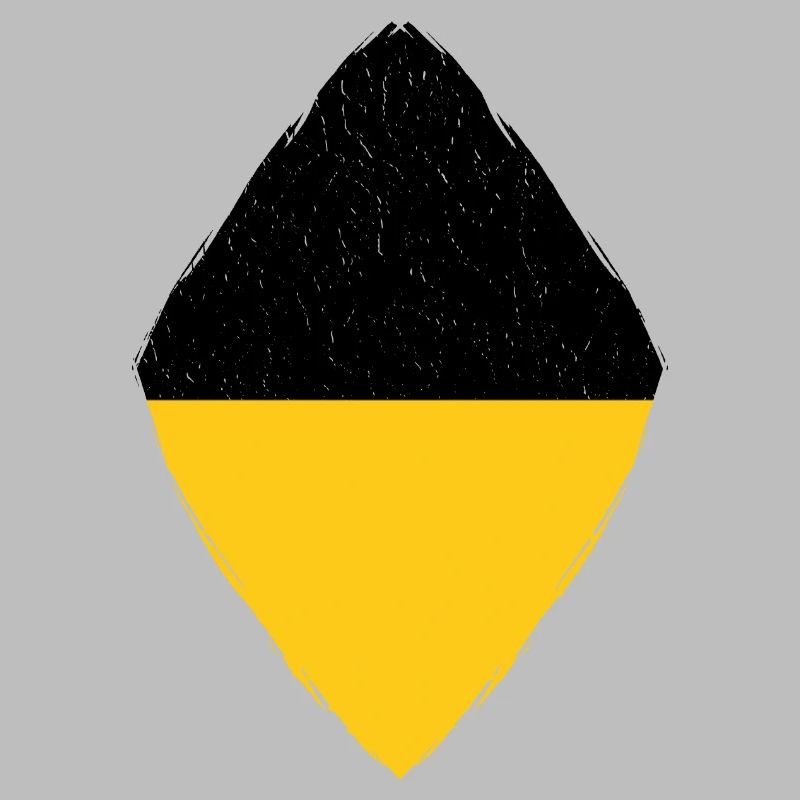 Drapeau du Bade-Wurtemberg Heimat Stuttgart