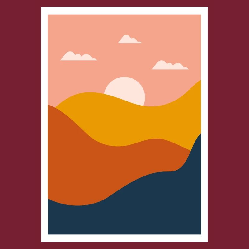Paysage abstrait
