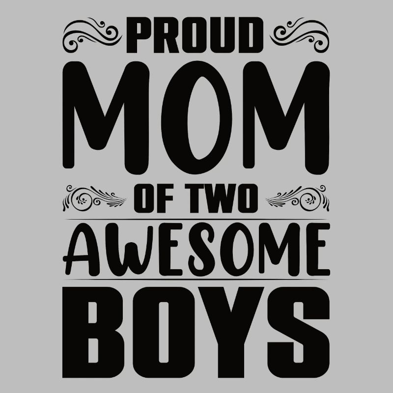 Mama Von Zwei Jungs Mutter Muttertag
