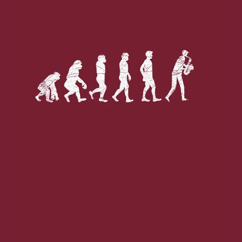 Saxophone Musicien Evolution