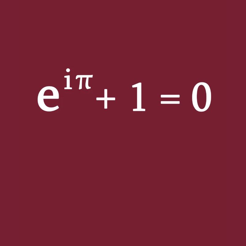Euler Formel Mathe Mathematiker Nerd Science Pi