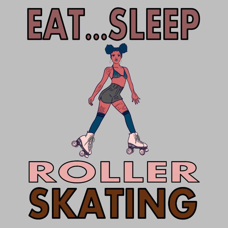Roller skating Inline Skater Gift Idea Skate
