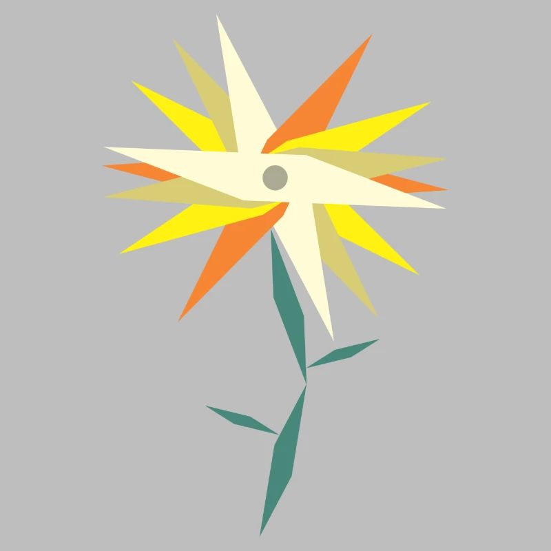 Low Poly Blume