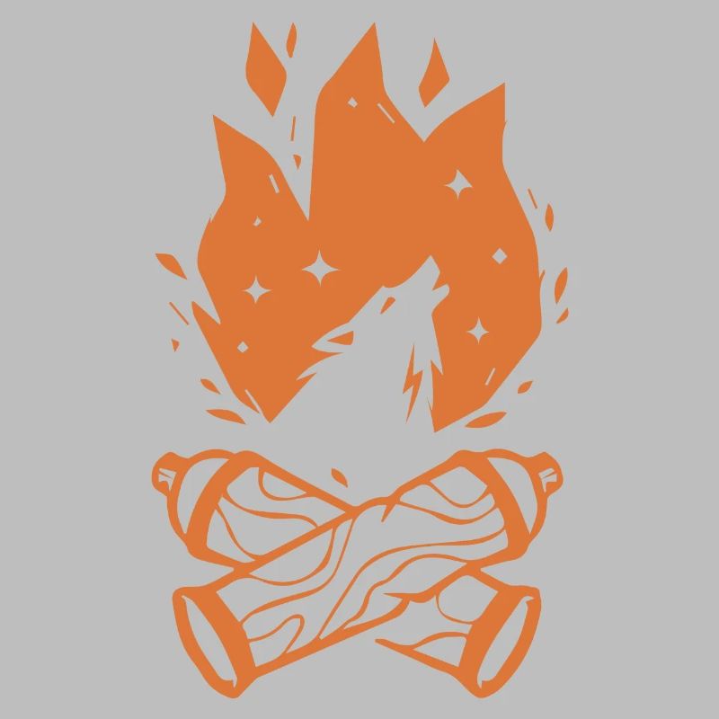 Spray Can Fire - Wolf