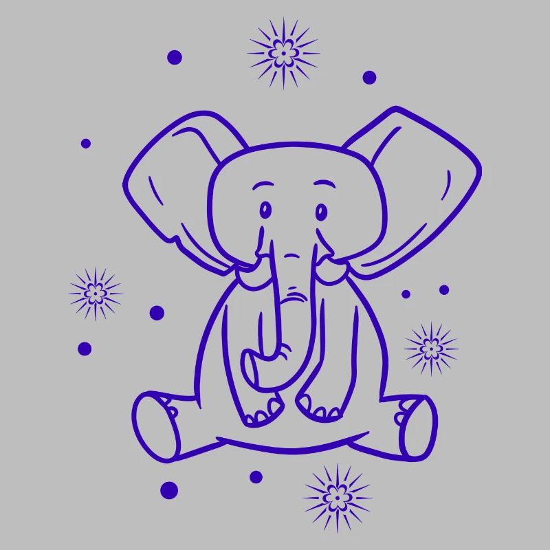 mignon bébé éléphant