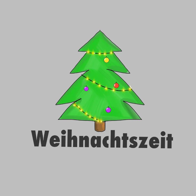 Weihnachtsbaum weinachtsbaum mit Slogan Text