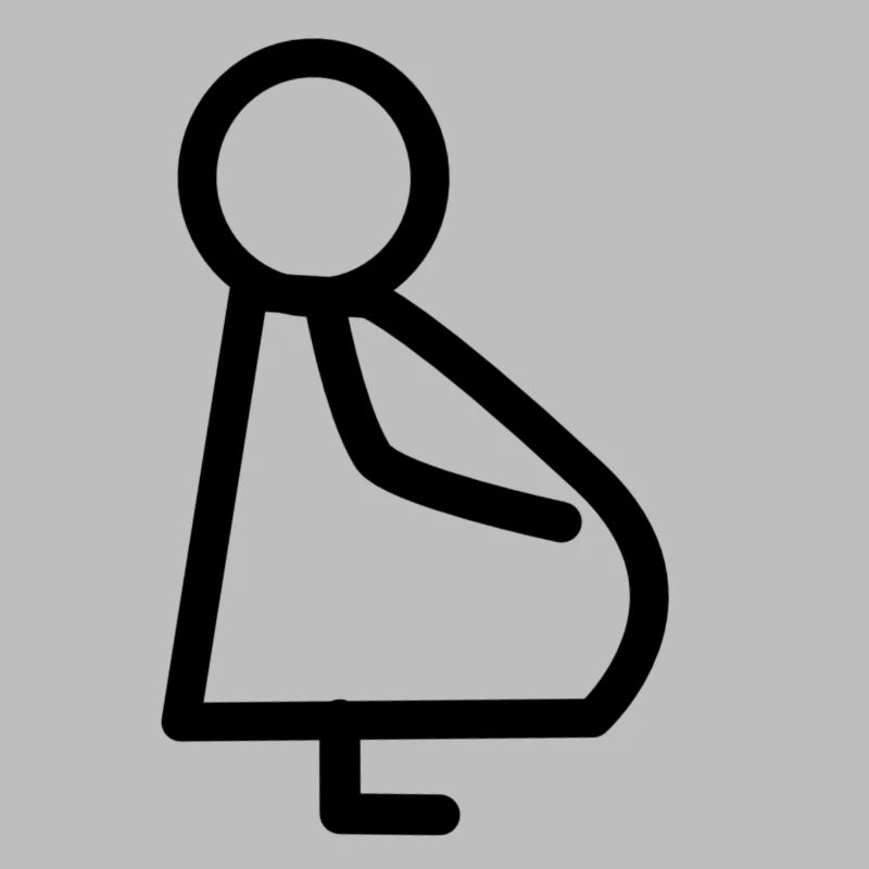 Enceinte, ventre de bébé
